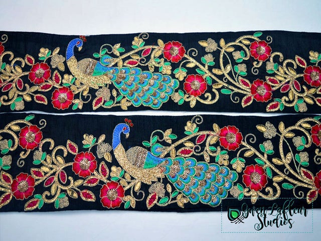 Signature Series 1/2 Peacock Decorative Braid (2 Yards Min.) - Home Decor Trims - Fabric