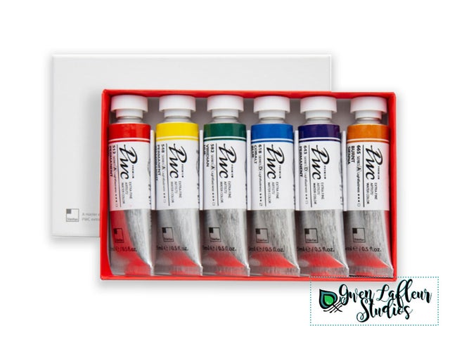  Shinhan Premium Watercolor 15ml Tint 6 Piece Set B