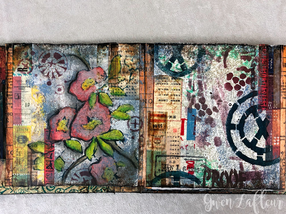 Art Journal pages – finally!