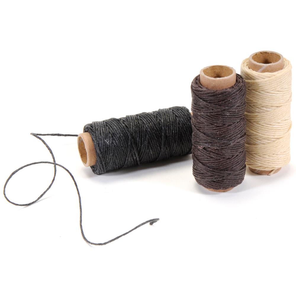 Lineco/University Products - Waxed Linen Thread - Waxed Linen Thread, 3/Pkg.