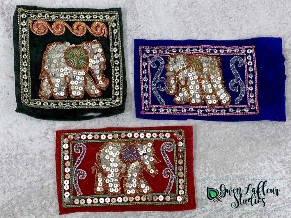 Embroidery Patches  Ganesh Patches (Pack Of 5) – Yaknyetiretail
