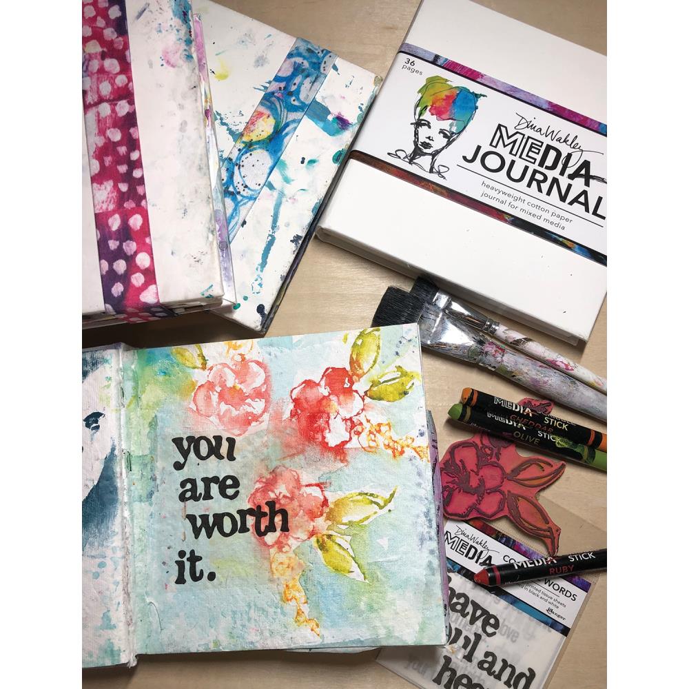 Art Journaling Live 2: Random by Design with Dina Wakley Video Download